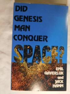Vintage 1974 "Did Genesis Man Conquer Space?" Signed by: Emil Gaverluk Book - Picture 1 of 12