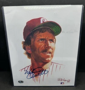 Phillies Mike Schmidt Signed Authentic Autograph 8x10 PORTRAIT - Picture 1 of 1