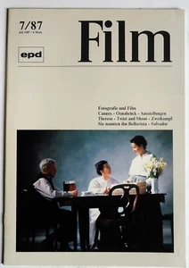 epd Film Nr. 7 1987 Fotografie und Film / Cannes / Osnabrück / Salvador - Bild 1 von 2