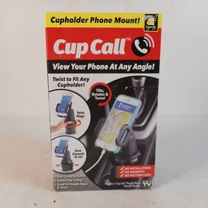 Official As Seen On TV Cup Call Cup Holder Phone Mount for Car by BulbHead - Picture 1 of 6