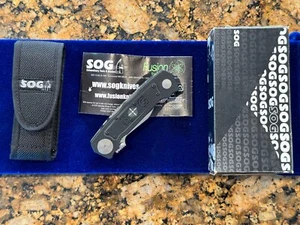 SOG Bi-Polar Knife (BP-5) Aluminum Handle USA Vintage 2000 Era REDUCED NEW! - Picture 1 of 21