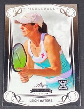 2023 Leaf Pickleball Premier Edition - Leigh Waters #30- Silver Foil Rookie