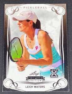 2023 Leaf Pickleball Premier Edition - Leigh Waters #30- Silver Foil Rookie