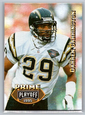 # 106 Darren Carrington Jacksonville Jaguars 1995 Playoff Prime - Image 1 of 2