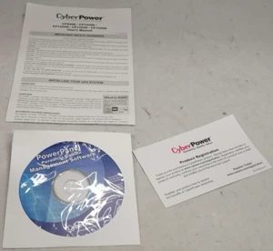 CyberPower PowerPanel Personal Edition Management Software With Papers - Picture 1 of 4