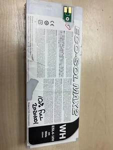 Cartuccia bianca Roland Eco Sol Max 2 pezzi 10% completa O/Date M201 - Foto 1 di 1