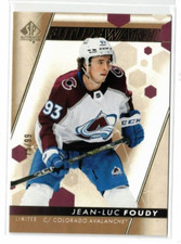 2022-23 SP AUTHENTIC JEAN-LUC FOUDY FUTURE WATCH LIMITED GOLD 48/99 #196