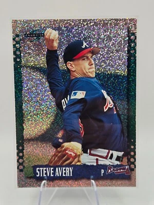 1995 Score Steve Avery Platinum Team Set #185 Atlanta Braves - Image 1 of 2