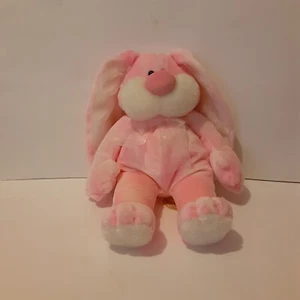 Dan Dee Sammler AUSWAHL 15" Rosa Häschen Kaninchen PLÜSCH Rosa Nase/Ohren & Schleife - Bild 1 von 8