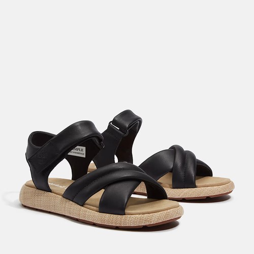 Timberland sandalo donna classico Belmar Waves con cinturino posteriore nero