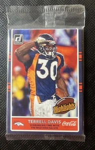 2017 Donruss Terrell Davis /Red Miller Highlights 9 Card Factory Sealed Set - Picture 1 of 3