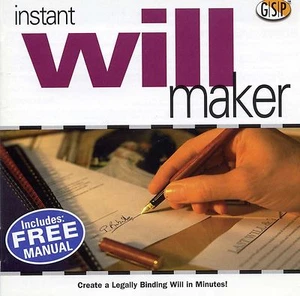 MAKE LEGAL WILLS England Scotland Wales Win 95 98 XP FREE VIRTUAL MACHINE 7 8 10 - Picture 1 of 3