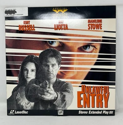 Unlawful Entry Laserdisc 1977-85 Widescreen WS LD Laser Disc Kurt Russell Liotta - Image 1 of 3