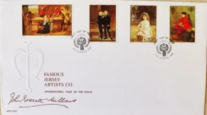 Jersey Stamps: Jersey Artists III "Year of the Child" First Day Cover 1979 - Picture 1 of 2