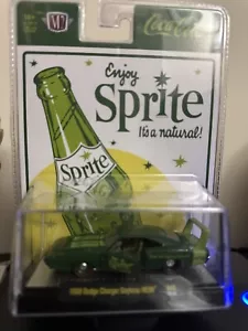 CHASE M2 MACHINES 2024 COCA-COLA SPRITE 1969 DODGE CHARGER DAYTONA - Picture 1 of 3