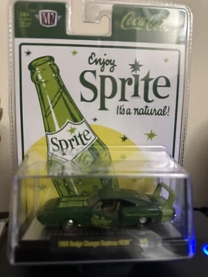 CHASE M2 MACHINES 2024 COCA-COLA SPRITE 1969 DODGE CHARGER DAYTONA - Image 1 of 3