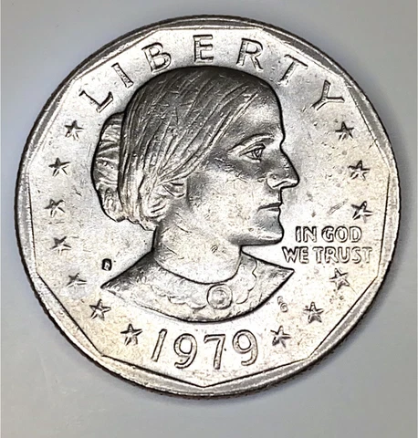 1979 Susan B Anthony Liberty [Rare FG - Frank Gasparro] ONE DOLLAR U.S. Coin Cover