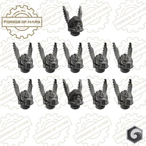 Marines - Dark Legion - Helmets - Winged Set #1 (x11) - Imagen 1 de 1