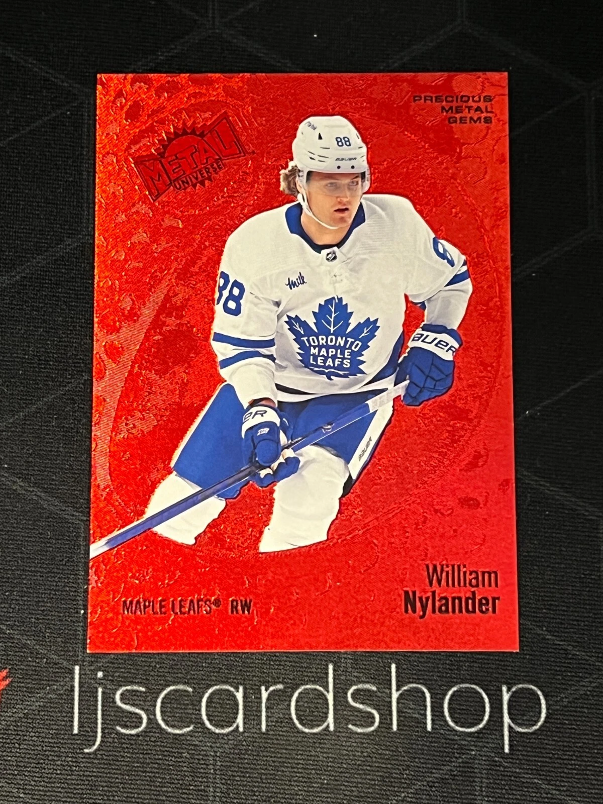 2022-23 Metal Universe William Nylander #49 Precious Metal Gems /100 PMG SPM