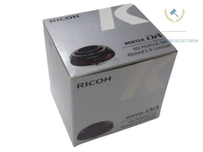 PENTAX HD PENTAX-DA 40mm F2.8 Limited Lens K mount Japan model NEW Black - Image 1 of 4