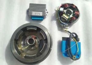 FIT FOR LAMBRETTA ELECTRONIC IGNITION KIT LARGE CONE TYPE 12V STATOR K2 LI SX TV - Picture 1 of 6