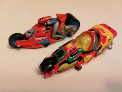 Hot Wheels Thunder Cycles V-Rogue 2003 & Robo Maniax 2005 Die Cast Diecast RARE - Image 1 of 4