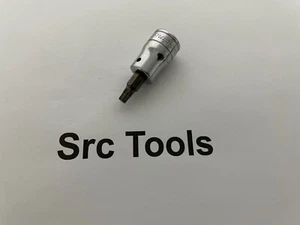 Snap-On Tools USA NICE 3/8" Drive T27 Std Torx Bit Chrome Socket Driver FTX27A - Picture 1 of 6