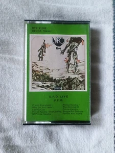 U.F.O. - live ultra rare orig german Cassette 1972 paper label - Picture 1 of 6