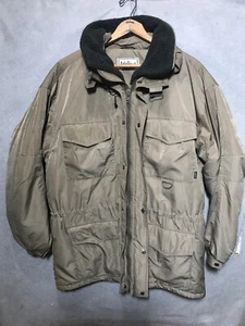 L.L. Bean Barn Field Utility Jacket Mens Sz L Brown Primaloft Heavy Outdoor Coat - Picture 1 of 18