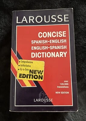 Larousse Concise Spanish - English, English-Spanish Dictionary by Larousse Staff - Image 1 of 2
