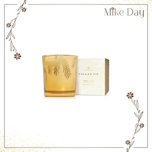 Thymes Frasier Fir Candle Pine Needle Design Holiday Scented 13oz New in Box - Picture 1 of 1