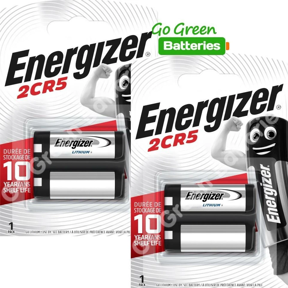 Energizer 2CR5 6V Lithium Battery