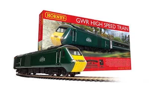 Juego de tren analógico Hornby R1230M GWR de alta velocidad (HST) DCC listo calibre OO - Imagen 1 de 3