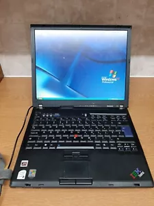 IBM/Lenovo Thinkpad T60 unique retro vintage laptop - Picture 1 of 5