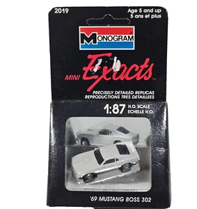 Monogram 2019 HO/1:87 Scale Ford Mustang BOSS 302 1969 Boxed Vehicle Model - Picture 1 of 7