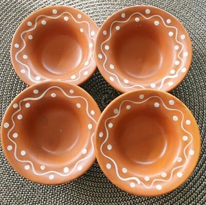 Set of 4 Ceramic Saucers/Plate/small bowl - Picture 1 of 3
