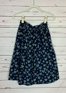 MOLO Girls Size 134 - 140 Size 10 Blue Heart Love Print Mini A Line Cute Skirt - Picture 1 of 11
