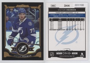 2015-16 O-Pee-Chee Rainbow Foil Black /100 Victor Hedman #344