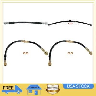 Тормозной шланг Dorman передний задний левый правый для Mazda Protege 1992 1993 1994 годов выпуска - Изображение 1 из 4