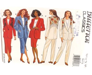 Butterick 6915 Western Look Jacket Skirt Pants Sewing Pattern size 18 20 22 - Picture 1 of 4