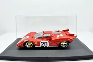 Modellino auto scala 1:43 Ferrari 512S Brumm diecast modellismo Ickx collezione - Foto 1 di 4