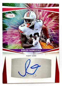 2025 Sage Football Rivaldo Fairweather AUTO #A-RF Dallas Cowboys - Picture 1 of 2