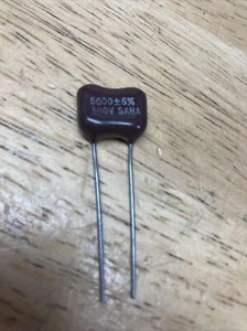 NOS Capacitor Dipped Silver Mica 300V 5600pF 5.6nF 0.0056mF USA Made - Picture 1 of 1