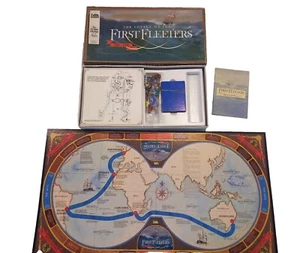 The Voyage Of The First Fleeters Vintage Aus Board Game 1986 John Sands - Picture 1 of 10
