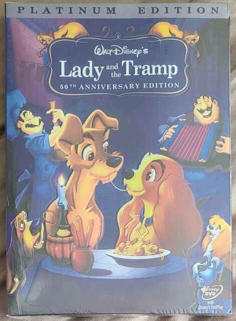 Dvd A Dama E O Vagabundo - Lacrado - Original - Disney