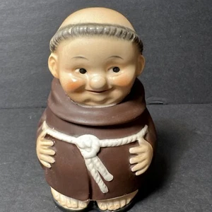Goebel Friar Tuck WITH TOES Sugar Bowl Z 37 Germany - Picture 1 of 11