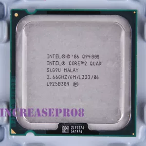 Procesador Intel Core 2 Quad Q9400S 2,66 GHz SLG9U LGA 775/Socket T CPU 65W - Imagen 1 de 4