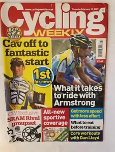 CYCLING WEEKLY - 12 FEB 2009 - CAV OFF TO FANTASTIC START - SRAM RIVAL GROUPSET - Picture 1 of 1
