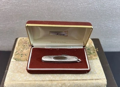 Navaja de Bolsillo Anson Imperial Tono Plateado Pequeña Caballero De Colección En Caja Foto 1 de 4