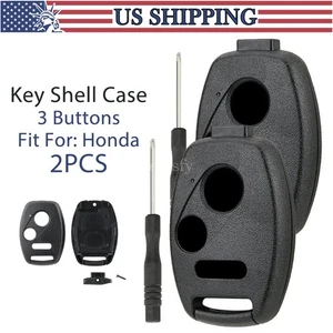 2 Para Honda Civic Accord Odyssey CRV CR-V Ajuste Piloto Control Remoto Coche Carcasa Carcasa 3B - Imagen 1 de 11